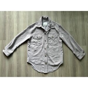 Wilfred‎ The Ganna Jacket Womens Small Button Front Lavender Purple